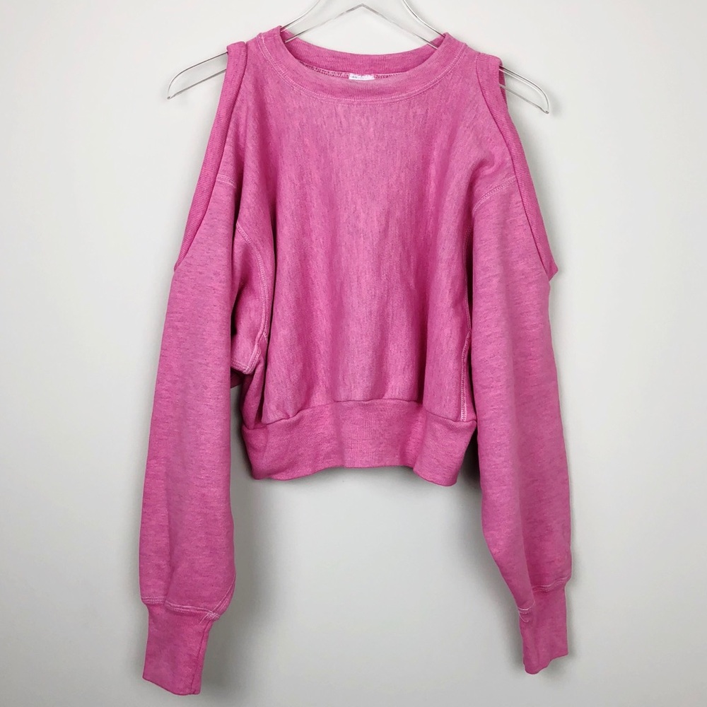 Champion | Reverse Weave Open Shoulder Sweatshirt - image 1